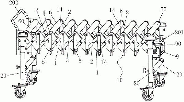 可伸縮電動滾筒輸送機(jī)