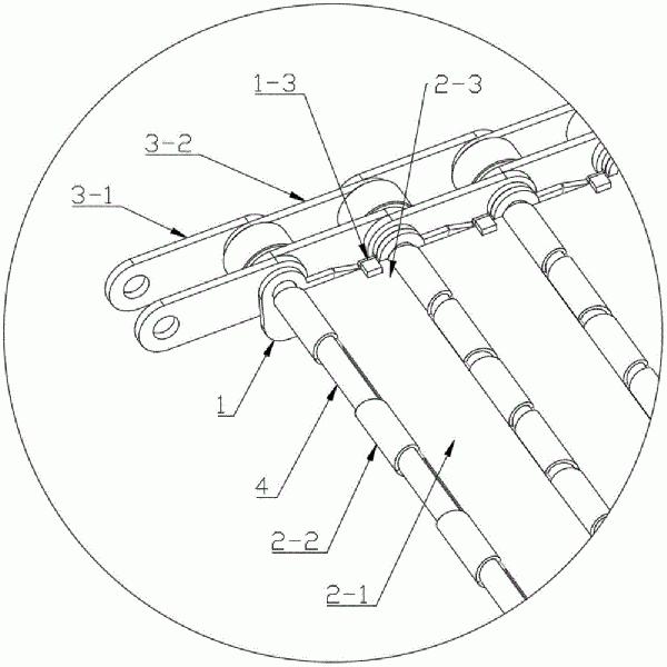 鏈板輸送機(jī)用擋板及重載鏈板