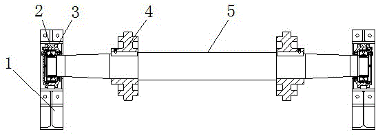 履帶鏈板輸送機驅(qū)動尾輪機構(gòu)