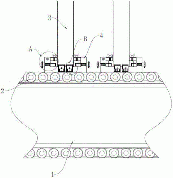 刮板輸送機(jī)的刮板壓制機(jī)構(gòu)