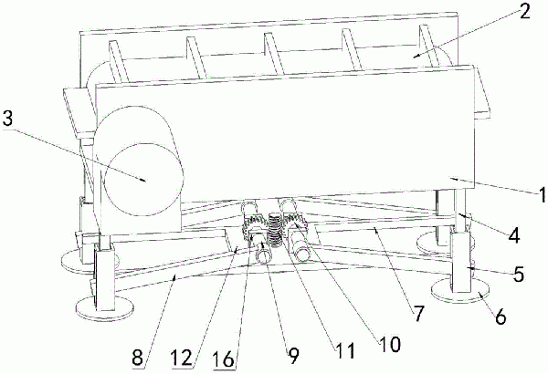 高度可調(diào)節(jié)的刮板輸送機(jī)