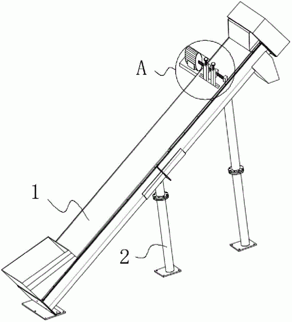 刮板輸送機(jī)鏈條、刮板片清理裝置