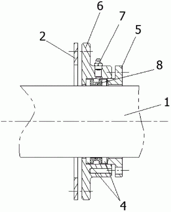 埋刮板輸送機(jī)主軸密封組件