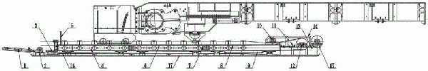 矮型封閉式結(jié)構(gòu)帶式輸送機(jī)機(jī)尾