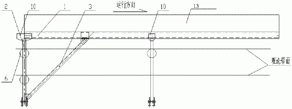 帶式輸送機專用中部機架