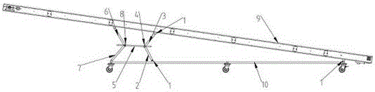 帶式輸送機(jī)傾角手動(dòng)調(diào)節(jié)機(jī)構(gòu)