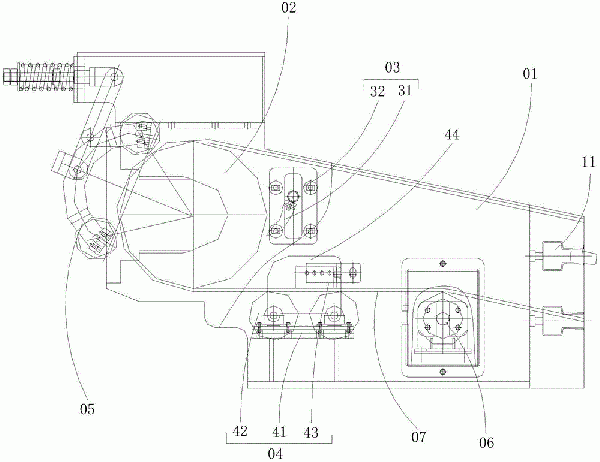 帶式輸送機(jī)用直驅(qū)型機(jī)頭及帶式輸送機(jī)