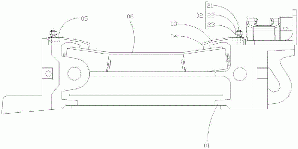 帶式輸送機(jī)用全封閉中部槽及帶式輸送機(jī)