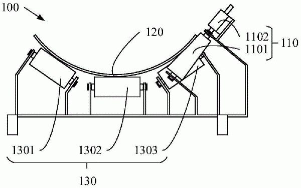 檢測帶式輸送機(jī)跑偏的裝置及帶式輸送機(jī)