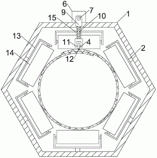 管帶式輸送機(jī)用自動糾偏機(jī)構(gòu)