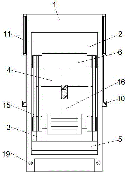 帶式輸送機頭部結(jié)構(gòu)