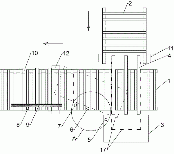 板材轉(zhuǎn)向輸送機(jī)構(gòu)