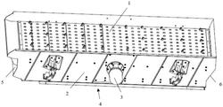 用于篩網(wǎng)的支撐裝置及履帶移動站篩分系統(tǒng)