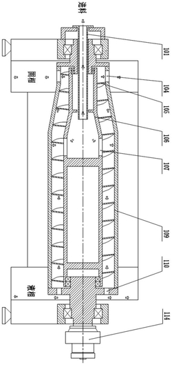 空心結(jié)構的擺線針輪差速器及臥式螺旋卸料沉降離心機