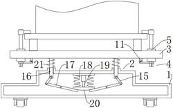 平板式離心機(jī)運(yùn)輸用緩沖固定裝置