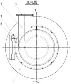 離心機的旋風入料口結(jié)構(gòu)