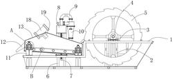 細砂提取輪式洗砂一體機
