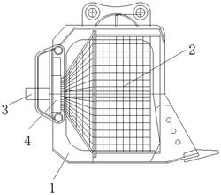 適用于挖掘機的篩分裝置