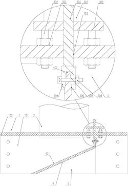 振動篩粒機的進料擋板機構