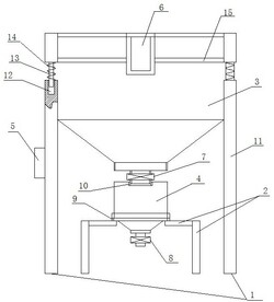 振動(dòng)下料的原料倉
