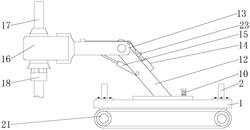 具有方向轉(zhuǎn)換功能的鉆機(jī)