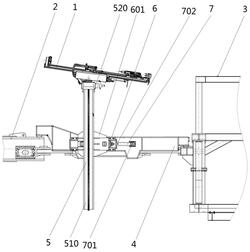 盾構(gòu)機(jī)搭載式可移動超前鉆機(jī)