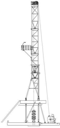 電動(dòng)鉆機(jī)及其安裝方法