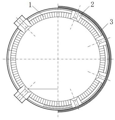 焚燒爐二次風(fēng)口部位內(nèi)襯的制備方法