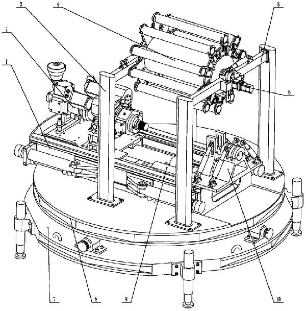 開(kāi)挖式自動(dòng)化輻射井水平鉆機(jī)