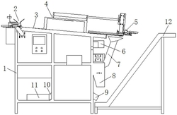 變壓器骨架自動剝料輸送機