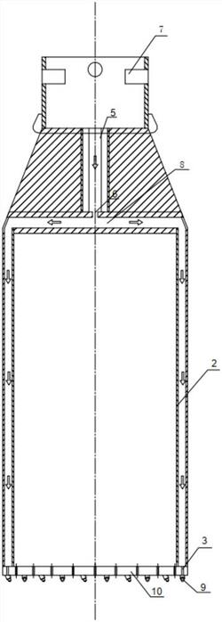 氣動旋挖鉆機(jī)使用的雙壁鉆頭