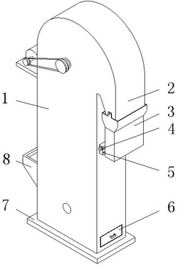 鎂砂輸送用斗式提升機(jī)