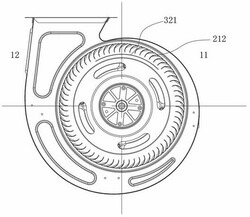 設(shè)有進風(fēng)圈的離心風(fēng)機