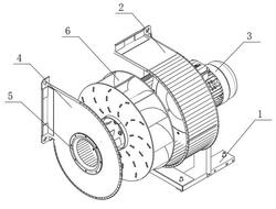 離心風(fēng)機(jī)葉輪固定裝置