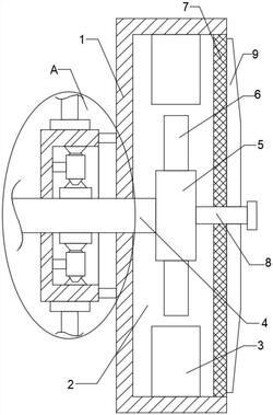 節(jié)能型離心通風(fēng)機(jī)連接葉片結(jié)構(gòu)