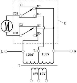 風(fēng)機分檔調(diào)速電路、應(yīng)用其風(fēng)機組件及燃氣熱水器