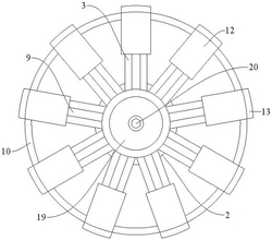 葉片具有減震結構的渦輪風機