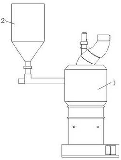 應(yīng)用于懸輥式環(huán)輥磨粉機(jī)內(nèi)的給料裝置