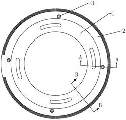 C型臂X射線機(jī)用分度盤