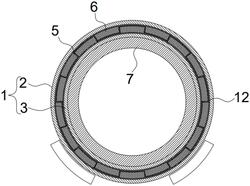 水泥球磨機(jī)用滑履隔熱結(jié)構(gòu)