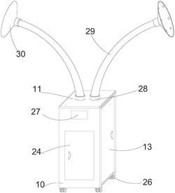 光電離子靜電吸附和活性炭吸附的煙霧凈化器