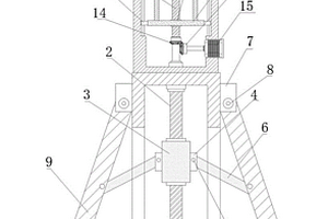 便于調(diào)節(jié)的地質(zhì)測繪儀用支架