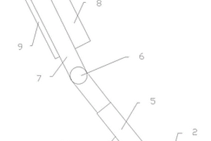 用于巖質(zhì)高陡邊坡地質(zhì)產(chǎn)狀測量的羅盤輔助裝置