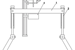 用于地質(zhì)勘探儀的支架