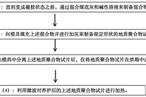 利用煤底灰的高抗壓強(qiáng)度的地質(zhì)聚合物的制備方法