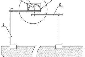 簡(jiǎn)易地質(zhì)裂縫測(cè)量裝置