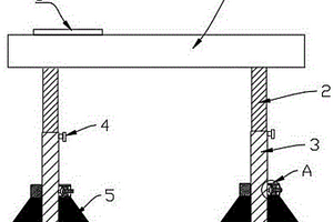 適用于復(fù)雜環(huán)境的地質(zhì)勘探用支架