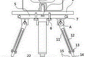 設(shè)有支撐防護的地質(zhì)測繪儀