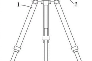 具有穩(wěn)固支架的地質(zhì)勘察用探照燈