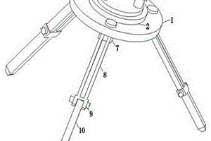 地質(zhì)工程施工用測繪儀支架